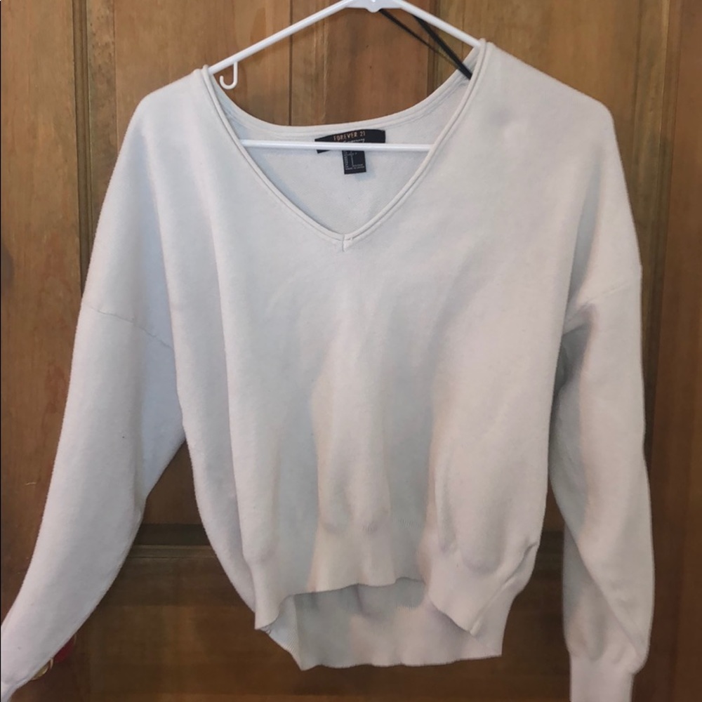 forever 21 cropped sweater